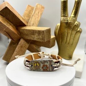 Leather‎ Retro Design Bracelet NEW